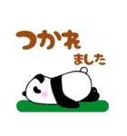 ぽちゃ可愛いパンダさん☆基本の40set（個別スタンプ：24）